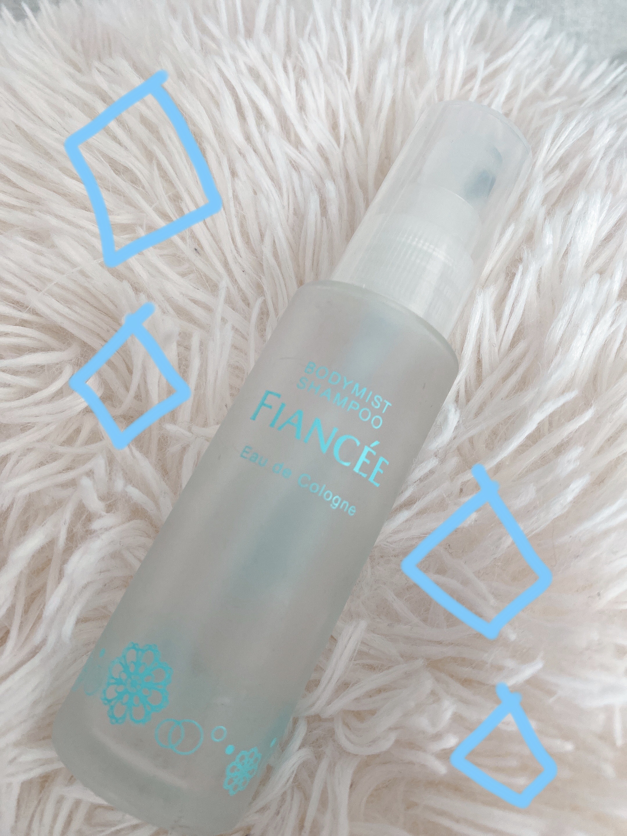 ボディミスト ピュアシャンプーの香り【パッケージリニューアル】/フィアンセ/香水(レディース)を使ったクチコミ（1枚目）