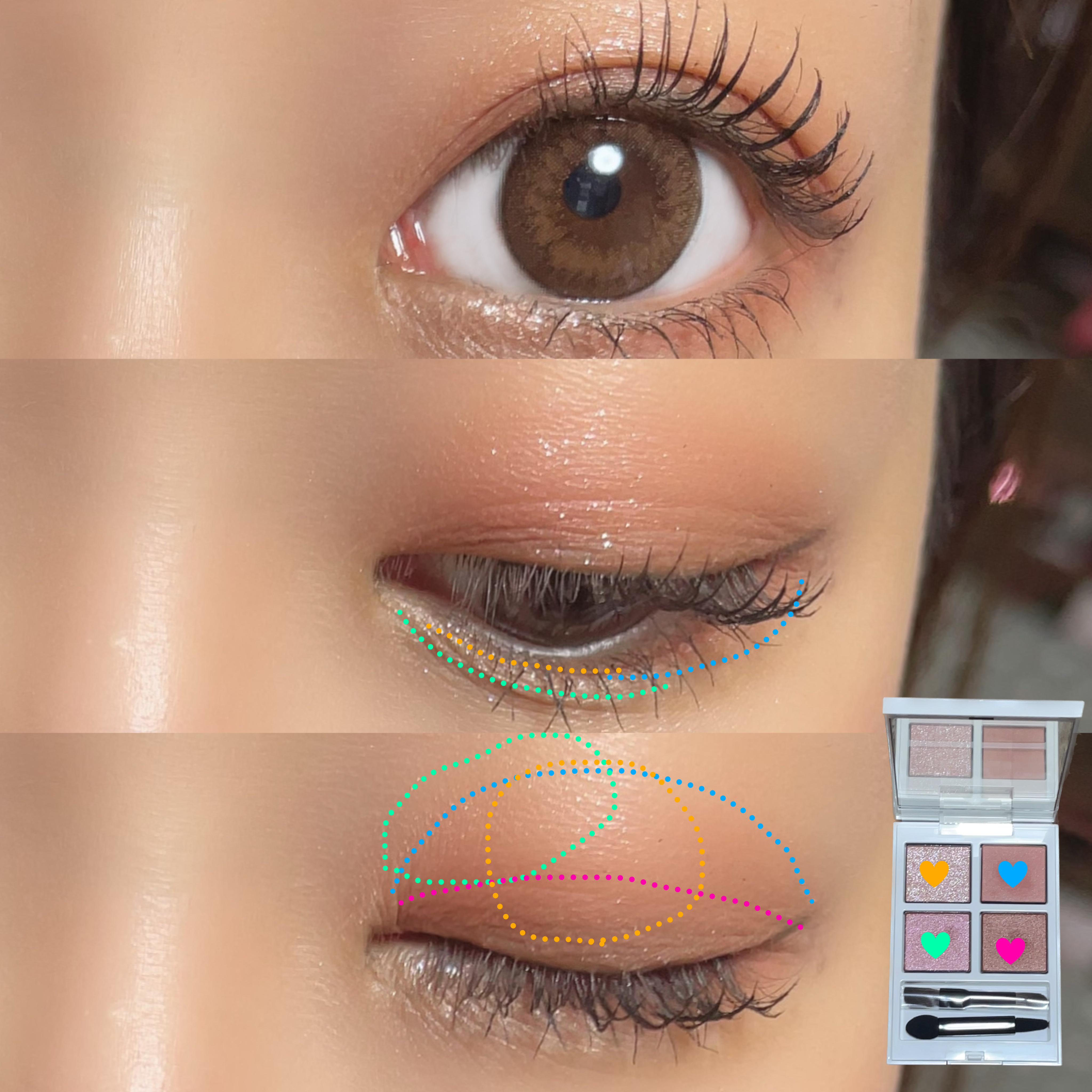 マイベストライナー ビターグレージュ/ドーリーウインク/リキッドアイライナーを使ったクチコミ（3枚目）