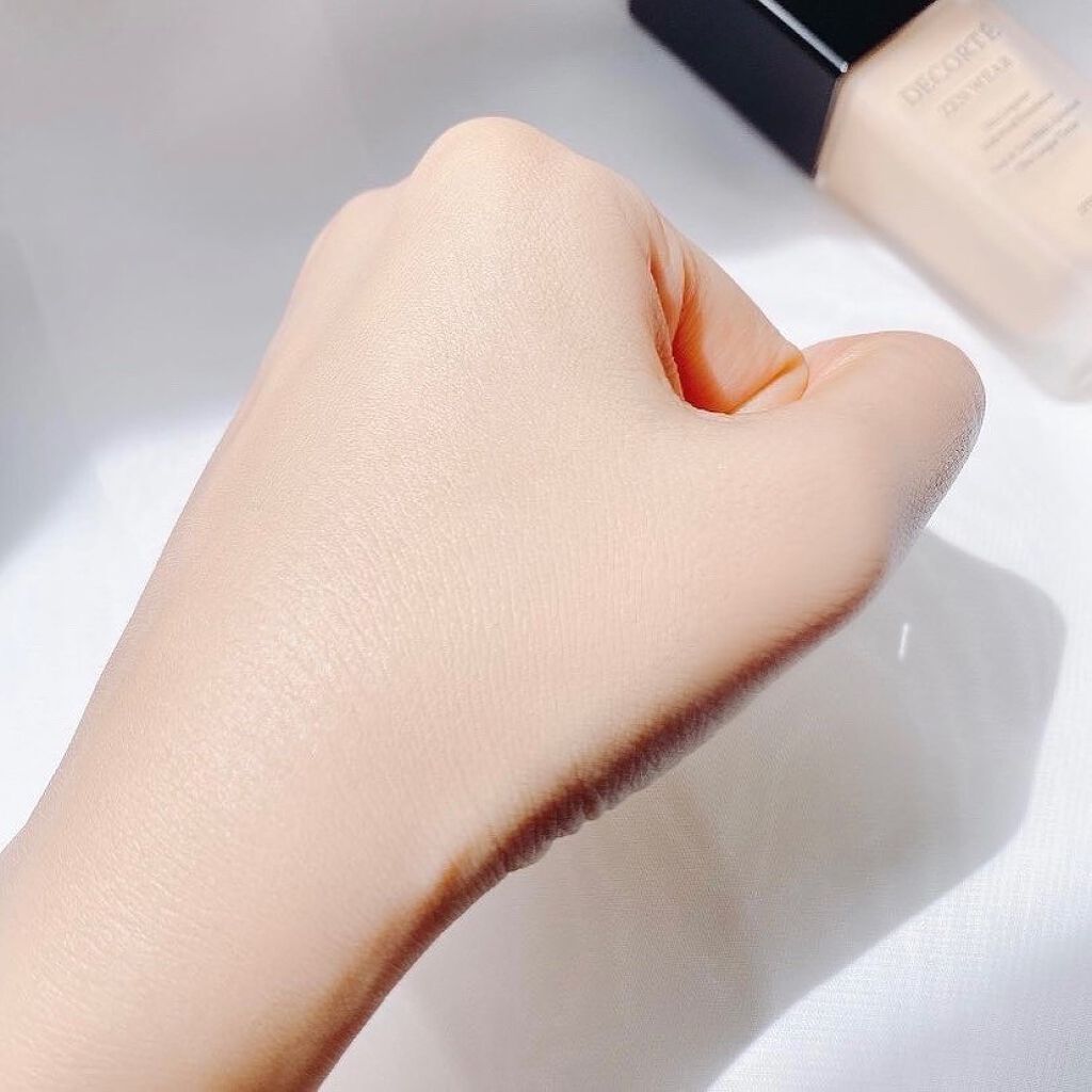 ゼン ウェア フルイド/DECORTÉ/リキッドファンデーションを使ったクチコミ(6枚目)