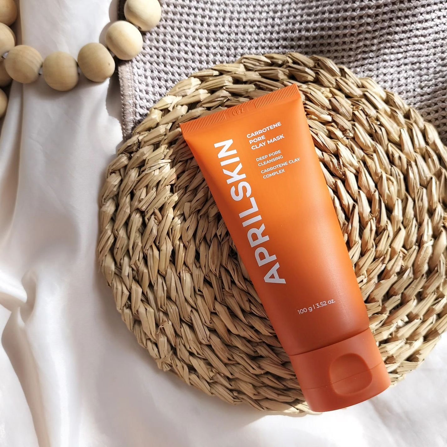 カロテン毛穴レスクレイパック/APRILSKIN/洗い流すパック・マスクを使ったクチコミ(2枚目)