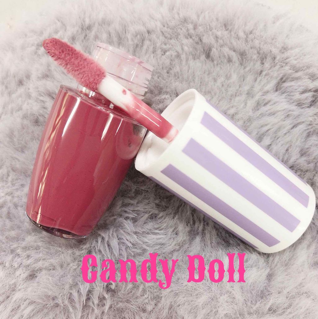 スフレリップ/CandyDoll/口紅を使ったクチコミ（1枚目）