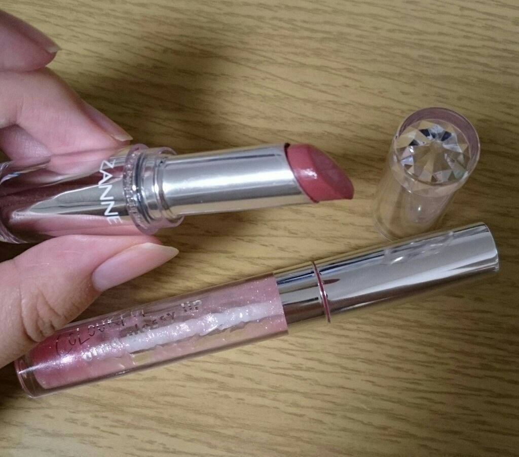 ラスティンググロスリップ/CEZANNE/口紅を使ったクチコミ(1枚目)