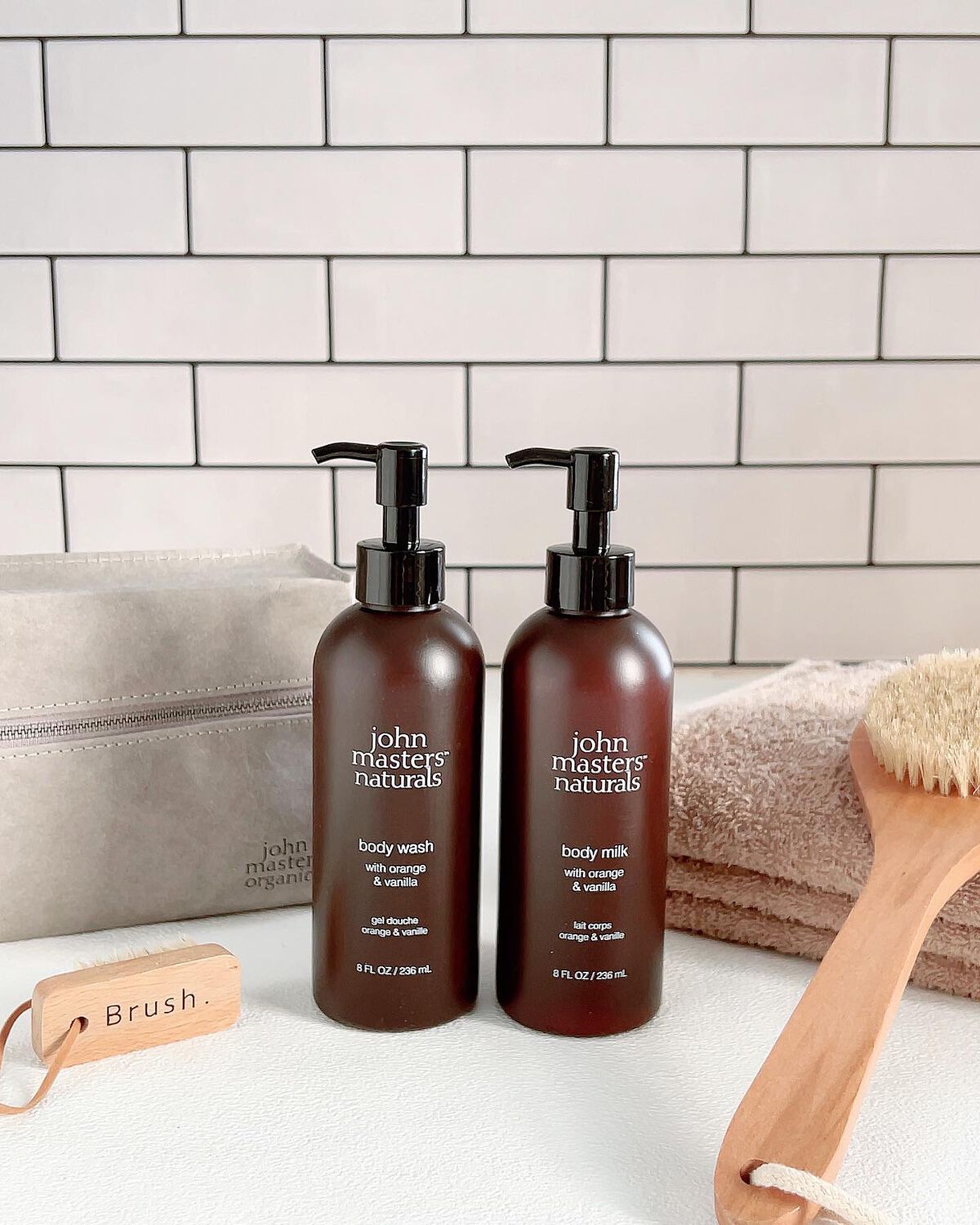 john masters organics O&Vボディミルクのクチコミ「・
・
自分へのご褒美、贈り物にもオススメの
ご褒美ボディケアセット。

ウォッシャブルペーパ.....」（1枚目）