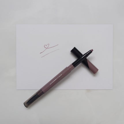 ファッションブロウ パウダーインペンシル N/MAYBELLINE NEW YORK/アイブロウペンシルを使ったクチコミ(2枚目)