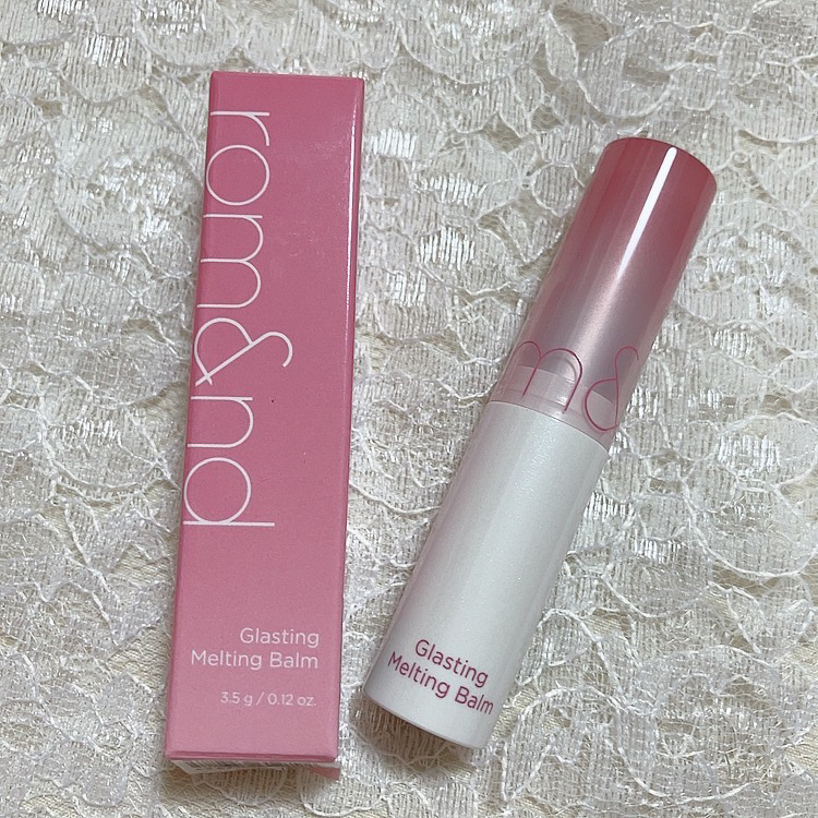 グラスティングメルティングバーム/rom&nd/リップバームを使ったクチコミ（1枚目）