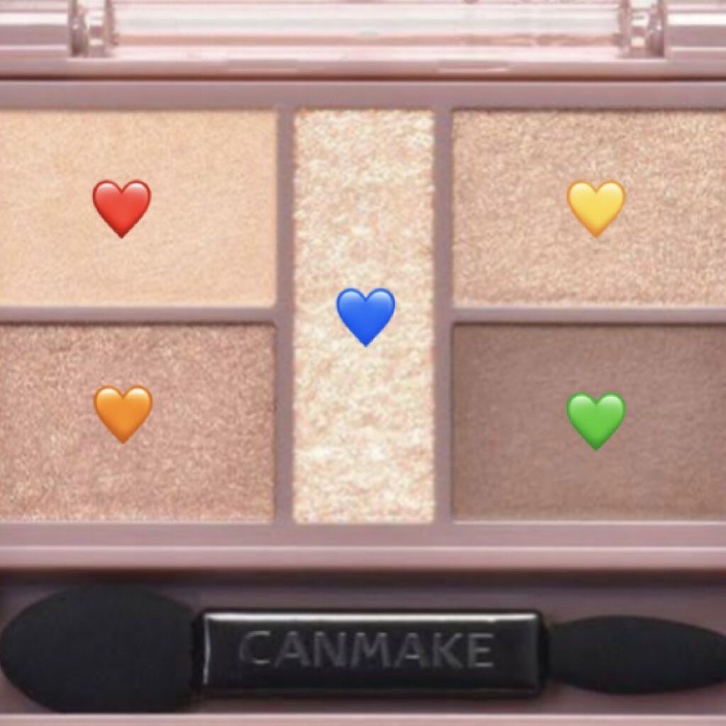 パーフェクトスタイリストアイズ/キャンメイク/アイシャドウパレットを使ったクチコミ（1枚目）