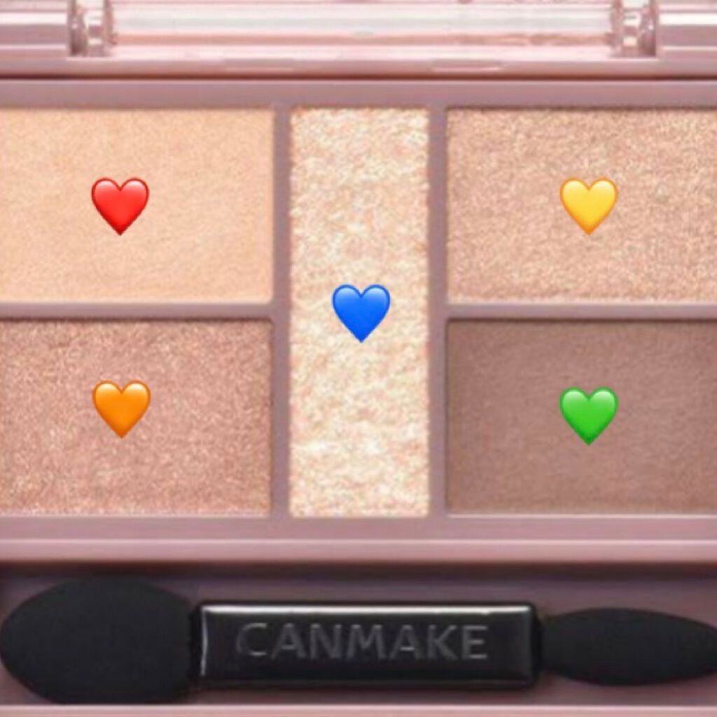 パーフェクトスタイリストアイズ/キャンメイク/アイシャドウパレットを使ったクチコミ(1枚目)