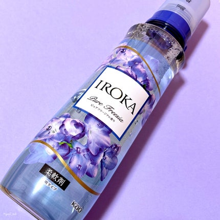 プレミアム柔軟剤 IROKA ピュアフリージアの香り/IROKA/柔軟剤を使ったクチコミ(6枚目)
