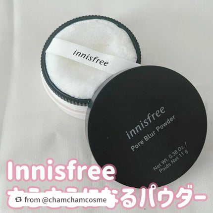 ポアブラー パウダー/innisfree/ルースパウダーを使ったクチコミ(1枚目)