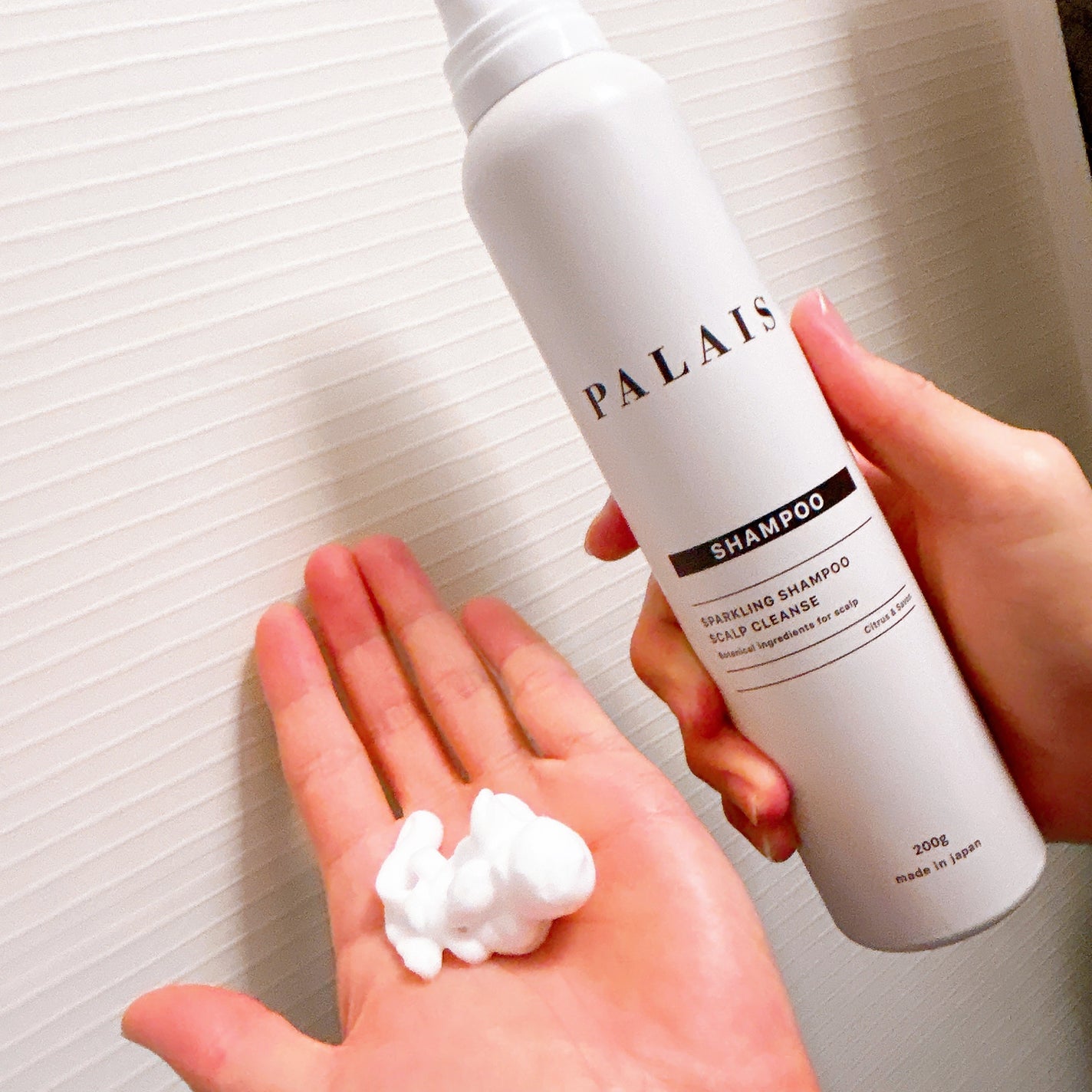 パレ スパークリングシャンプー スカルプクレンズ/PALAIS/頭皮ケアを使ったクチコミ(3枚目)