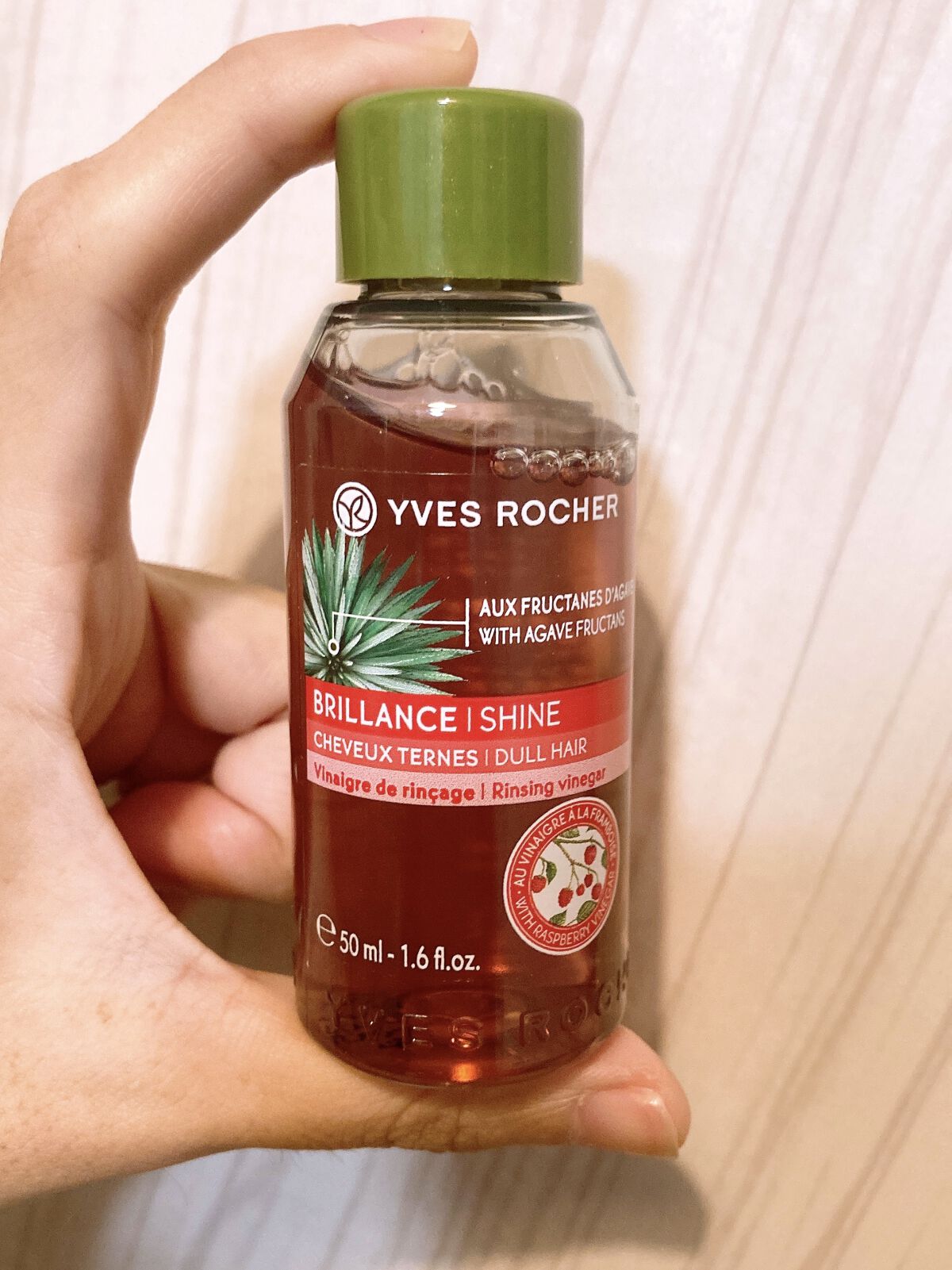 リンシングビネガー シルキーシャイン さらキララズベリー/イヴ・ロシェ/洗い流すヘアトリートメントを使ったクチコミ（1枚目）