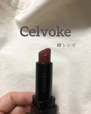 ディグニファイド リップス 10 レンガ/Celvoke/口紅を使ったクチコミ（1枚目）