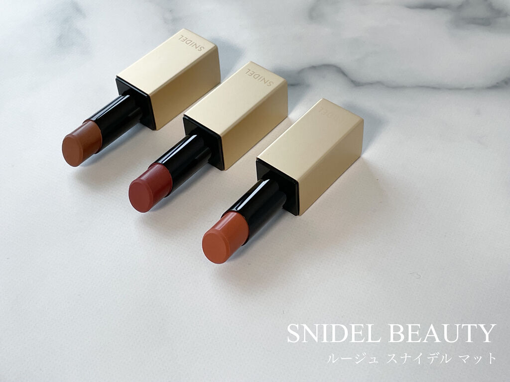 ルージュ スナイデル マット/SNIDEL BEAUTY/口紅を使ったクチコミ（1枚目）