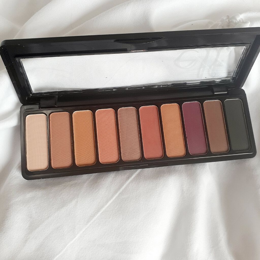 マッド・フォー・マットアイシャドーパレット/e.l.f. Cosmetics/アイシャドウパレットを使ったクチコミ(2枚目)
