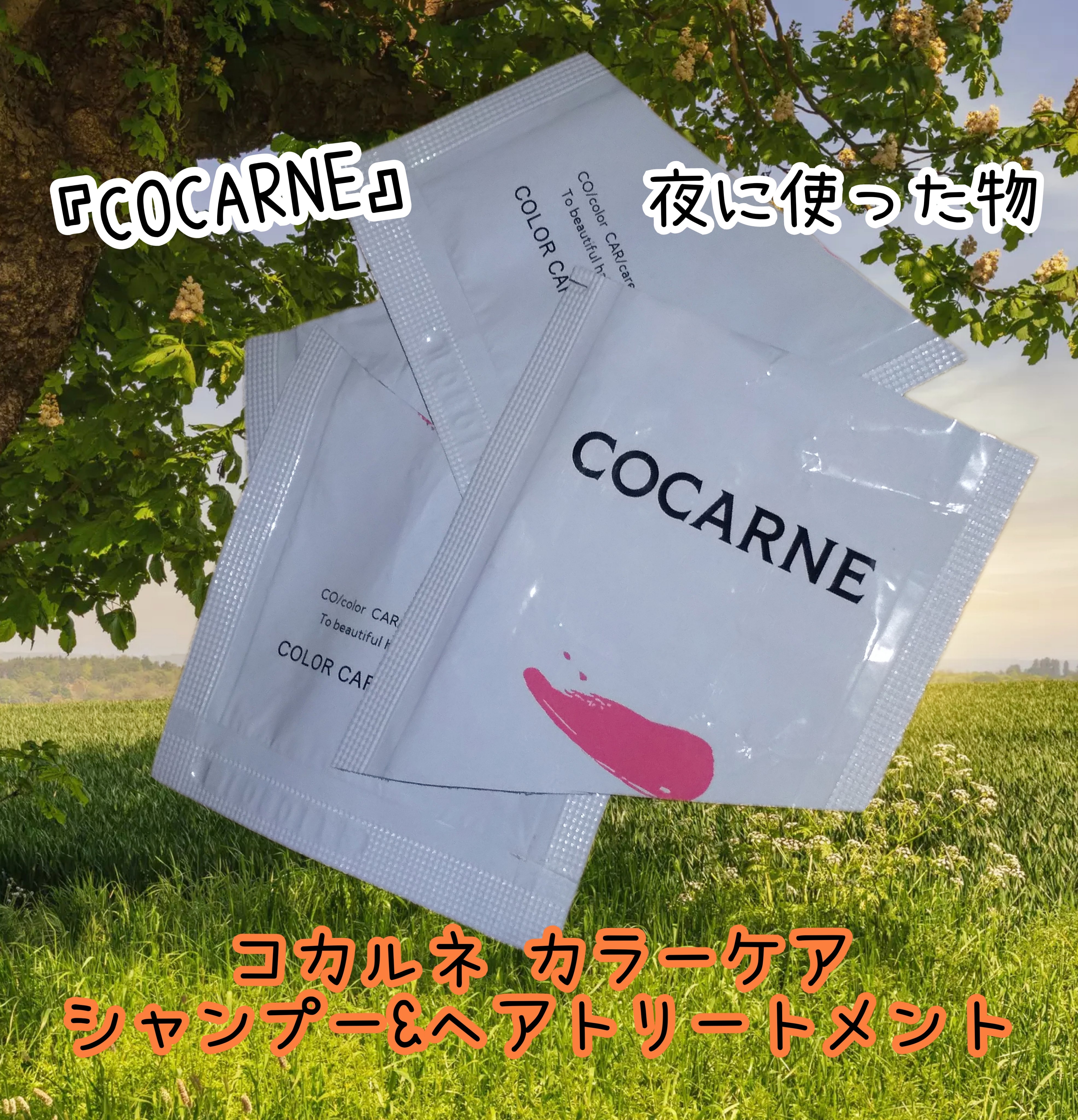 コカルネ カラーケアシャンプー/COCARNE/市販シャンプーを使ったクチコミ（1枚目）