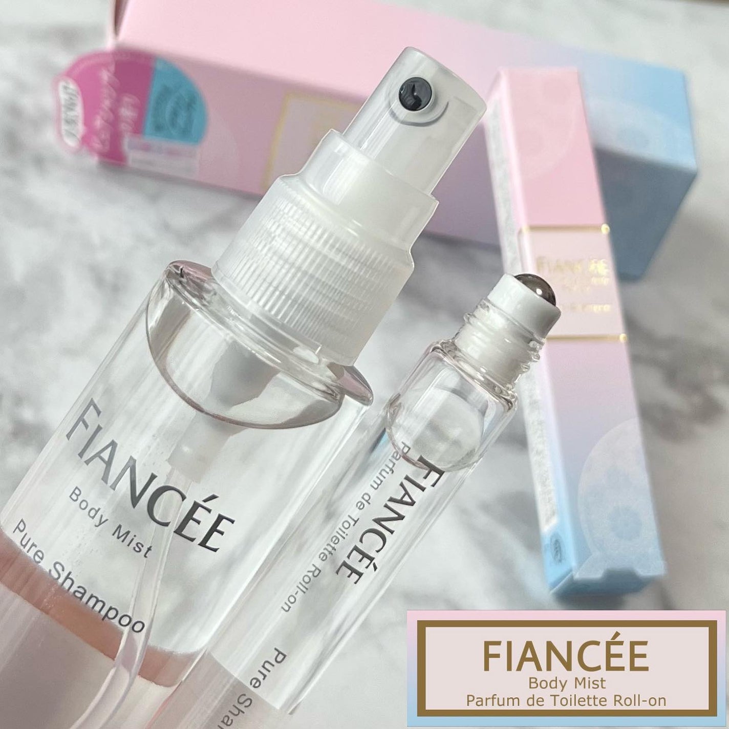 ボディミスト ピュアシャンプーの香り【パッケージリニューアル】/フィアンセ/香水(レディース)を使ったクチコミ(1枚目)