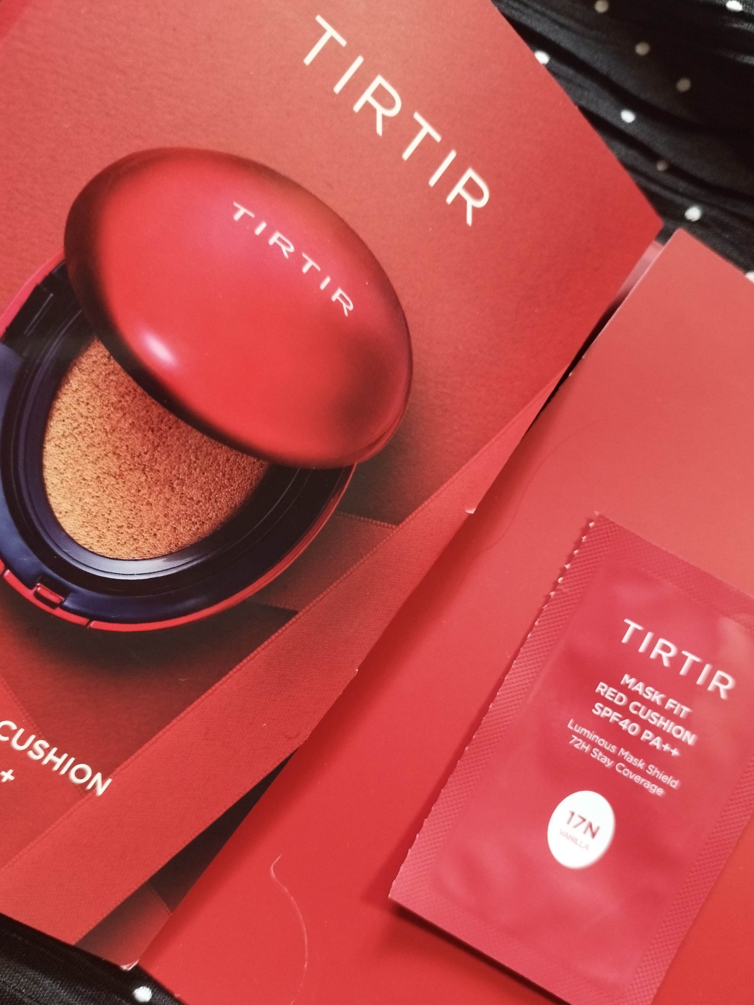マスク フィット レッド クッション/TIRTIR(ティルティル)/クッションファンデーションを使ったクチコミ（1枚目）
