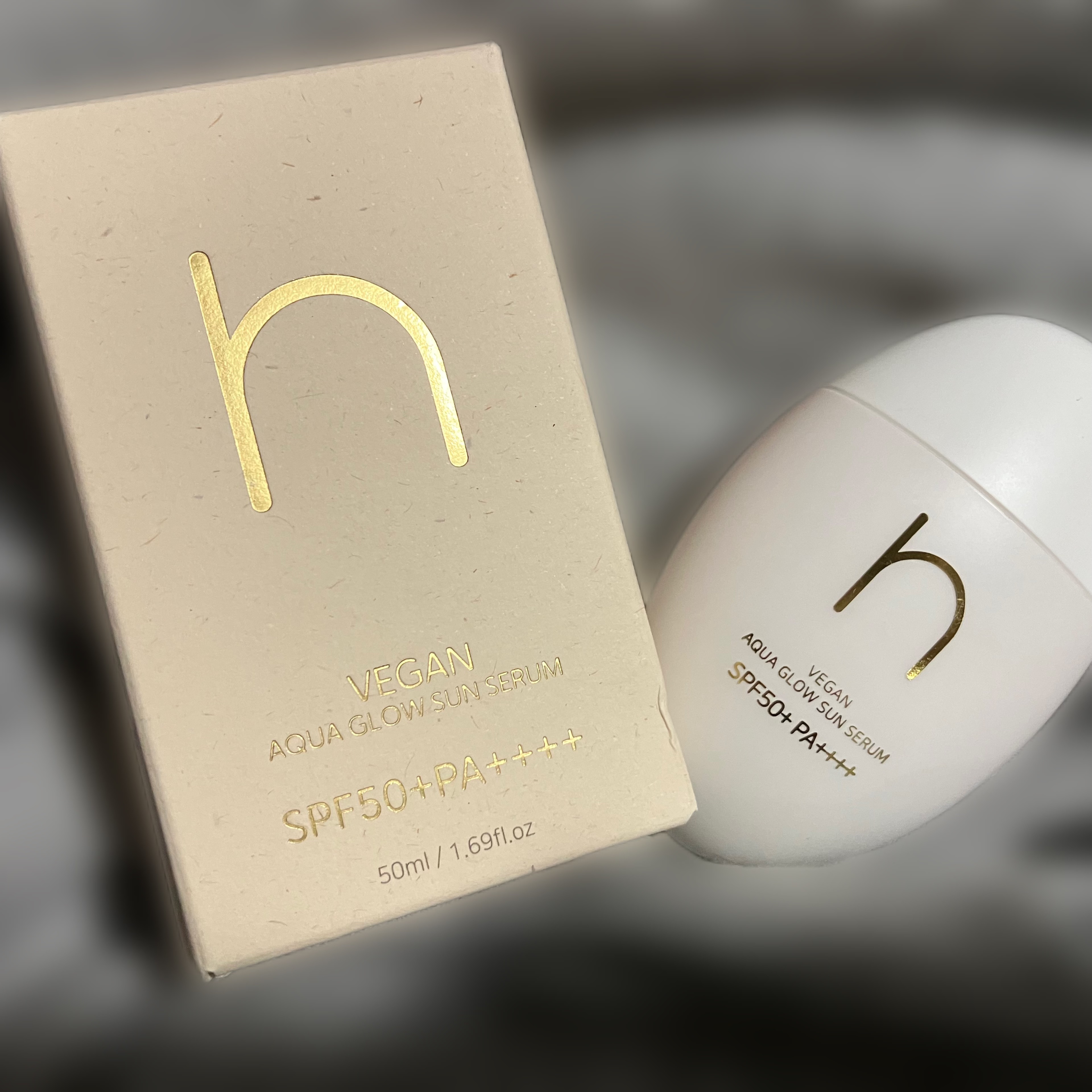 ヴィーガンアクアグロウサンセラム/HAMEL/日焼け止めローションを使ったクチコミ（2枚目）