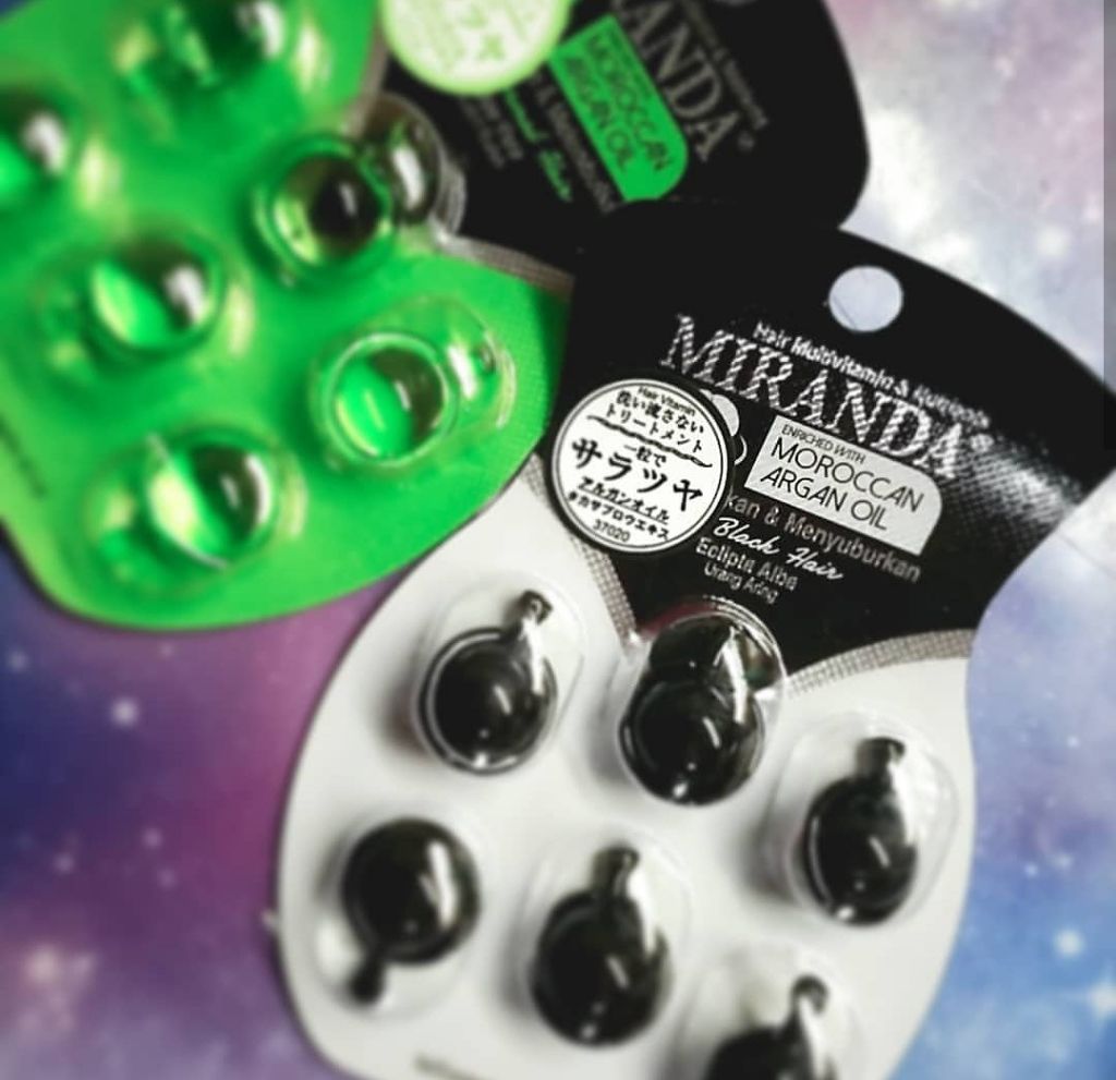 ヘアビタミン モイスチャーヘアオイル/MIRANDA/ヘアオイルを使ったクチコミ(1枚目)