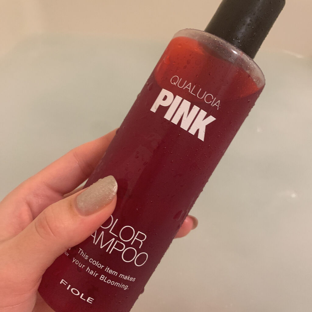 クオルシア カラーシャンプー/クオルシア/市販シャンプーを使ったクチコミ（1枚目）