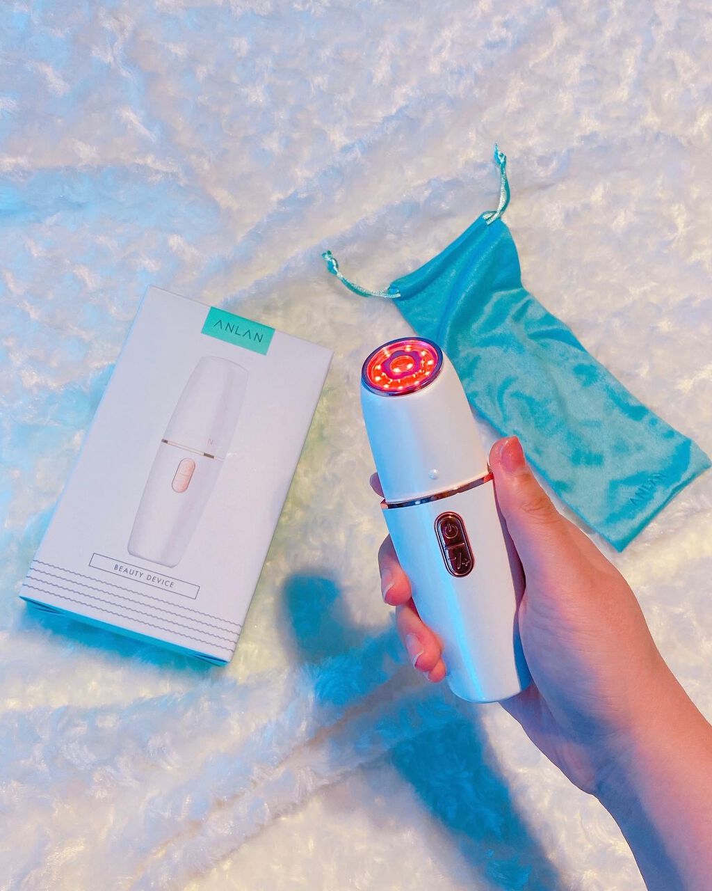 ANLAN 美顔器 RF(ラジオ波) ems/ANLAN/美顔器・マッサージを使ったクチコミ（2枚目）