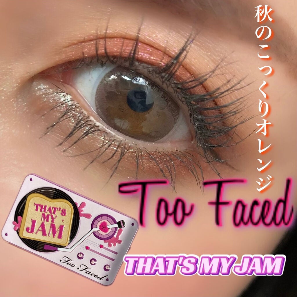 ザッツ マイ ジャム! ミニ アイシャドウ パレット /Too Faced/アイシャドウパレットを使ったクチコミ(1枚目)