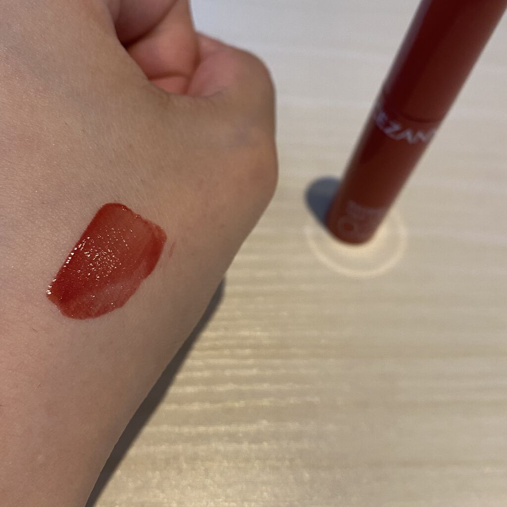 ウォータリーティントリップ/CEZANNE/リップティントを使ったクチコミ（3枚目）