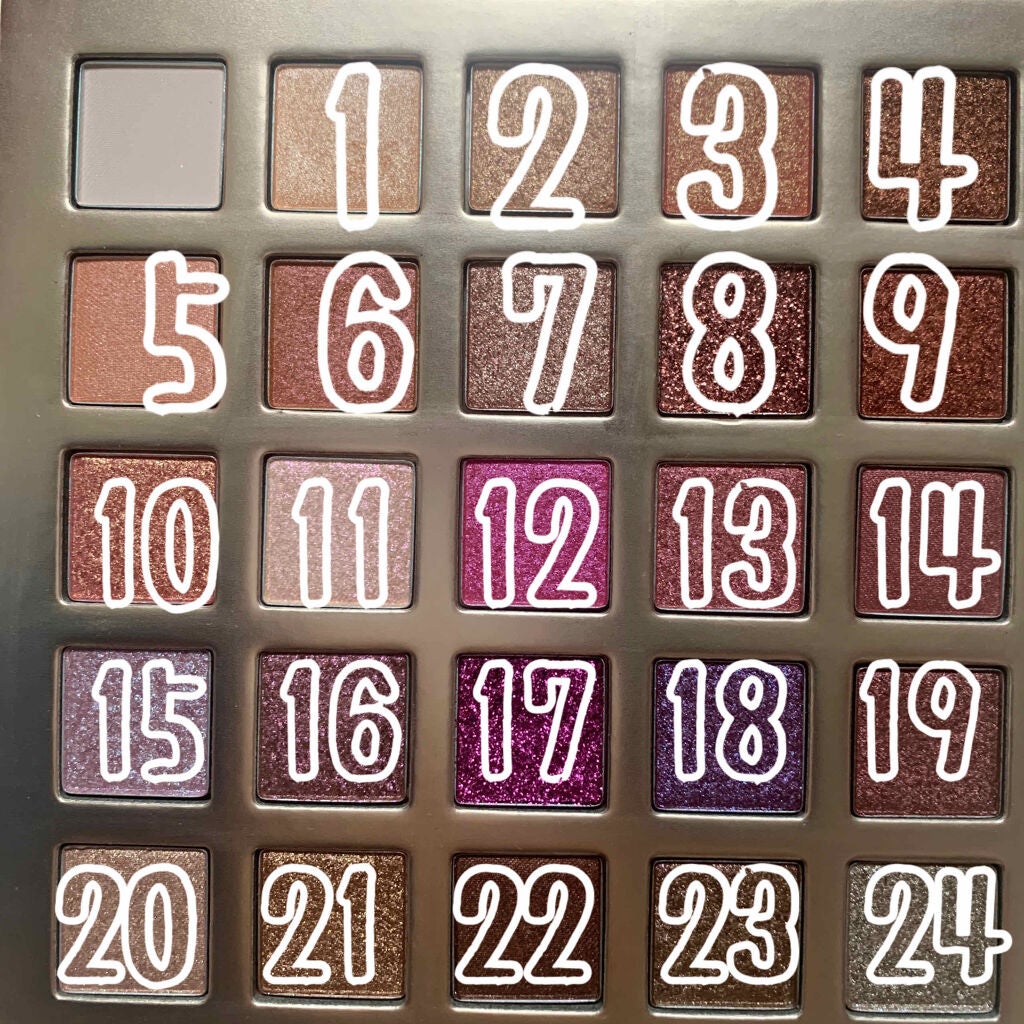 プロ ダズリング アイパレット グリッツ シャワー/CLIO/アイシャドウパレットを使ったクチコミ(2枚目)