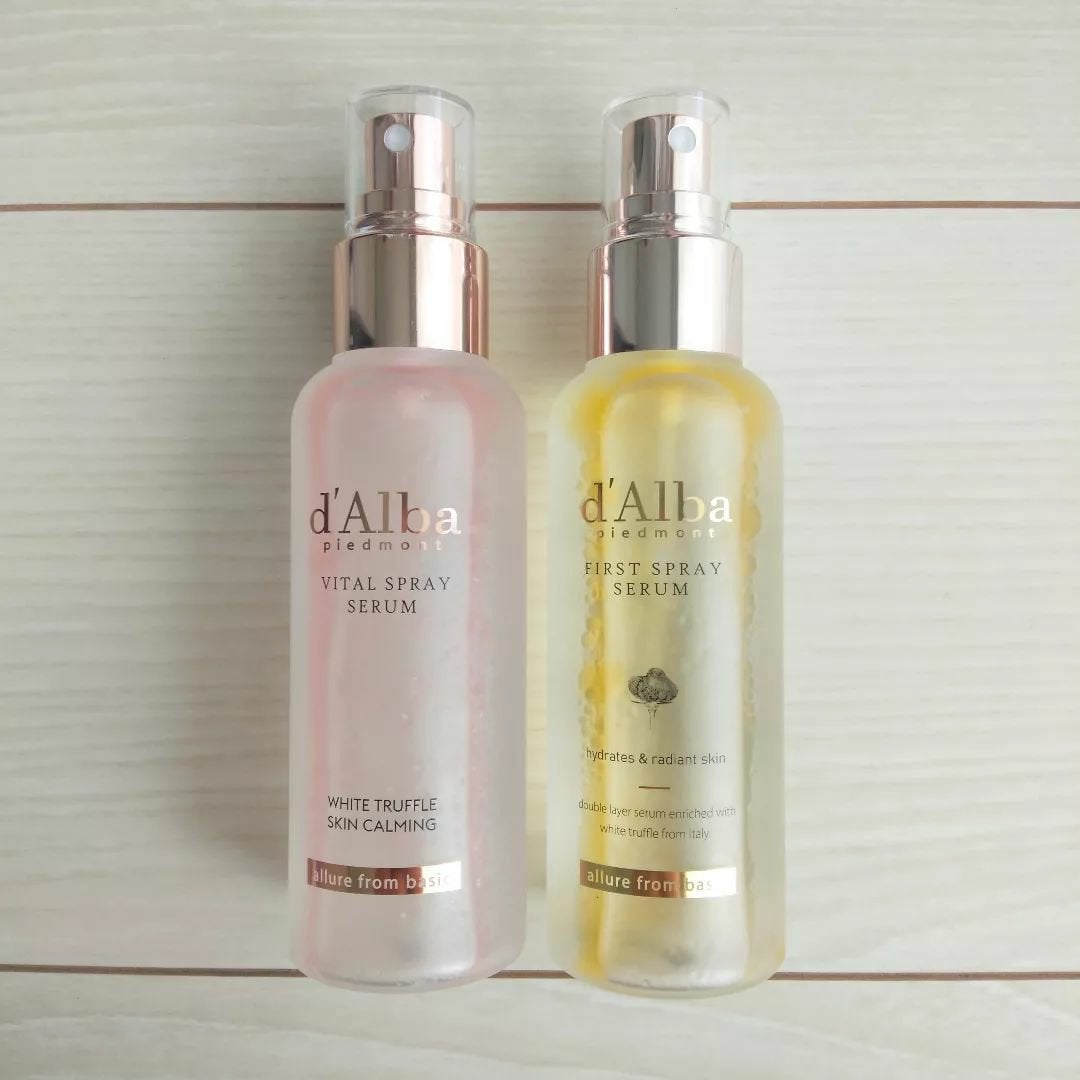 ダルバ ホワイトトリュフファーストスプレーセラム/ダルバ/ミスト状化粧水を使ったクチコミ(2枚目)