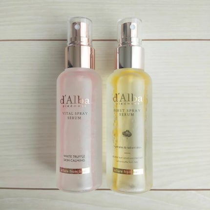 ダルバ ホワイトトリュフファーストスプレーセラム/ダルバ/ミスト状化粧水を使ったクチコミ(2枚目)