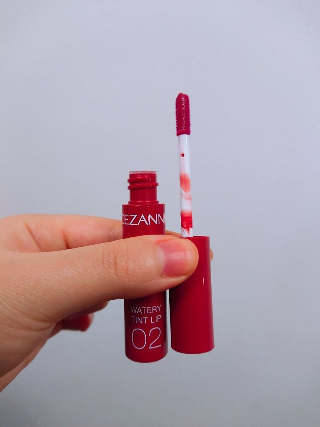 ウォータリーティントリップ/CEZANNE/リップティントを使ったクチコミ(3枚目)