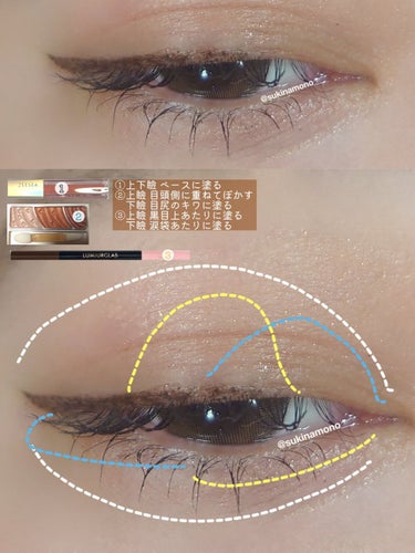 デュアルエンドライナー/LUMIURGLAS/リキッドアイライナーを使ったクチコミ（2枚目）