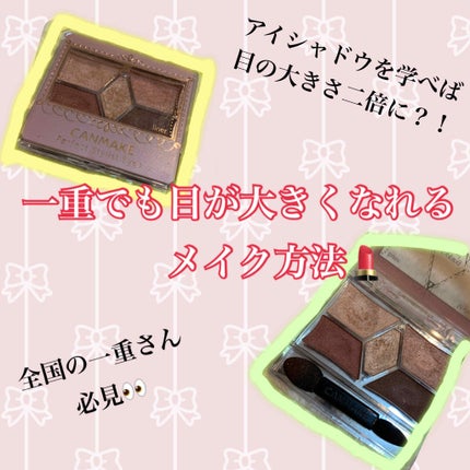 【旧品】パーフェクトスタイリストアイズ/キャンメイク/アイシャドウパレットを使ったクチコミ(1枚目)