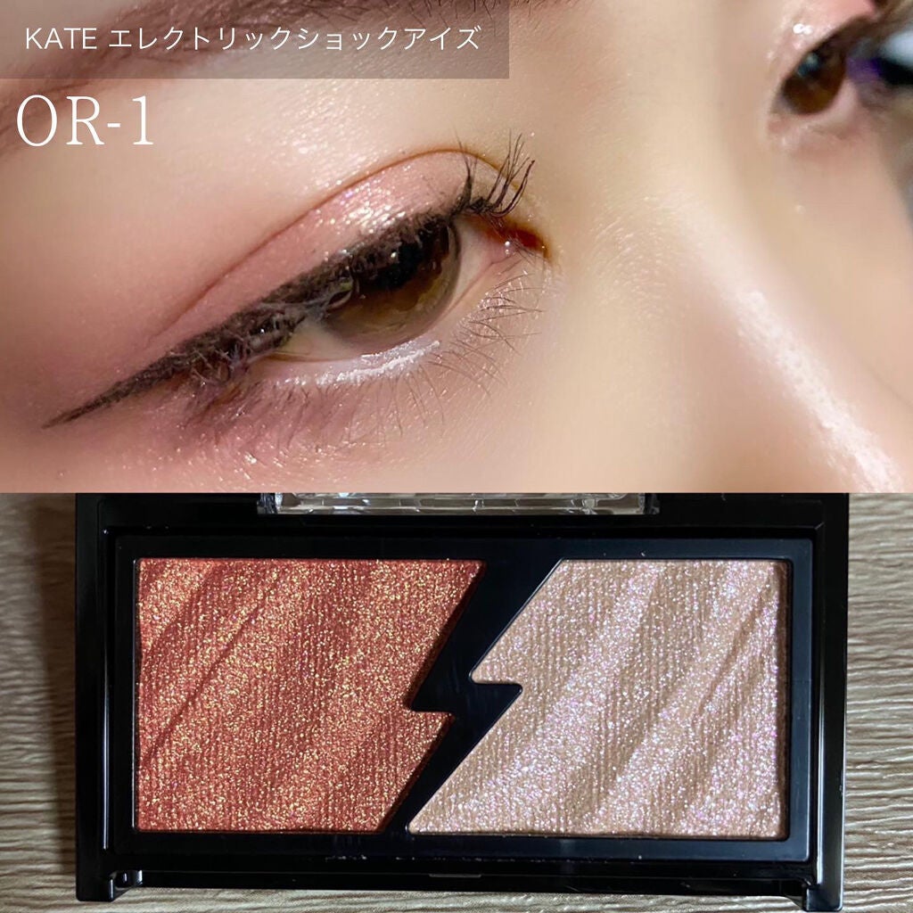 エレクトリックショックアイズ /KATE/アイシャドウパレットを使ったクチコミ(1枚目)
