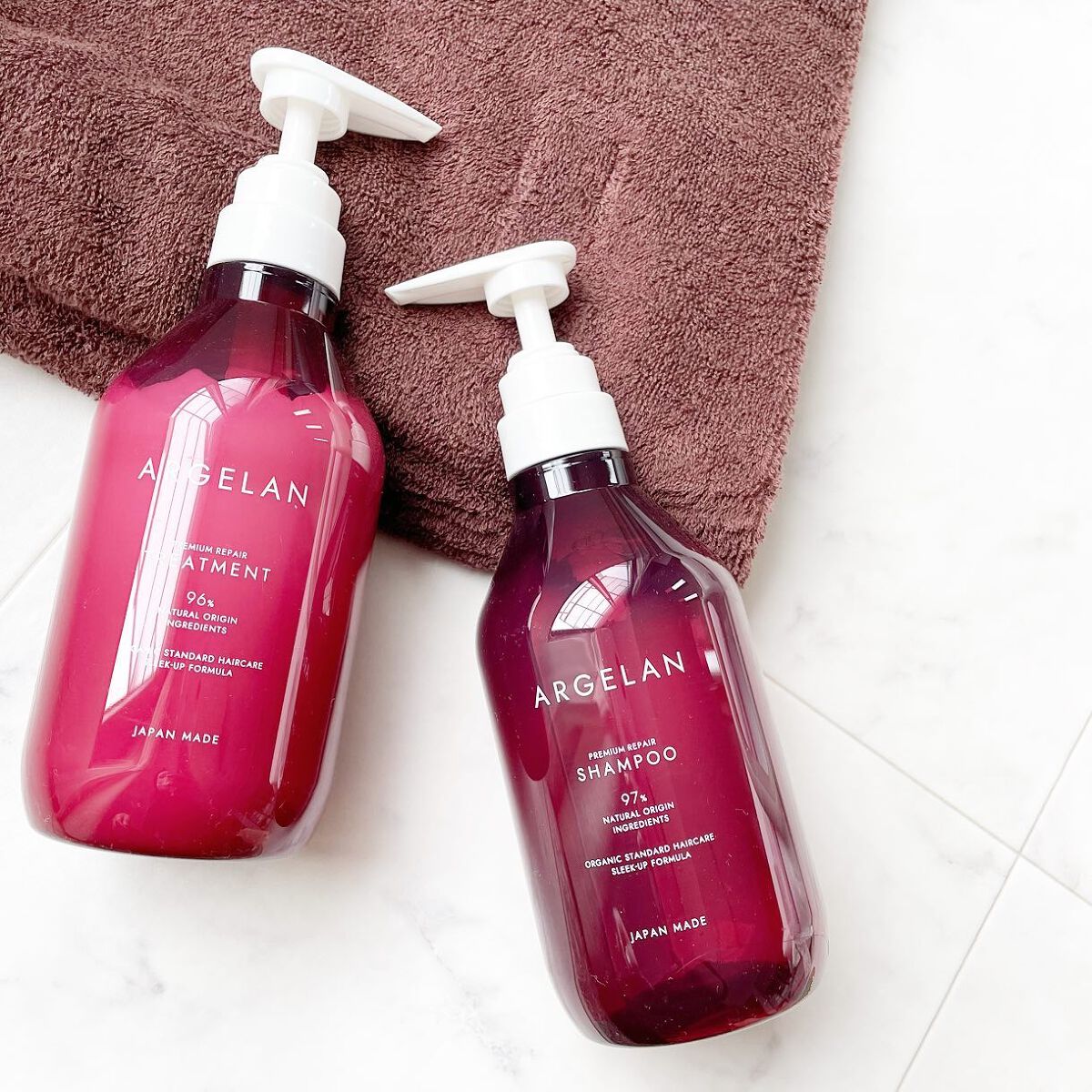 プレミアムリペア シャンプー／ヘアトリートメント/アルジェラン/市販シャンプーを使ったクチコミ（1枚目）