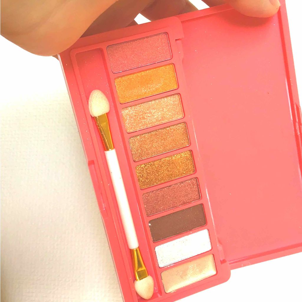 めんたいこウーマン on LIPS 「ポップティーン9月号付録9色アイシャドウパレット赤ティントリッ..」(3枚目)