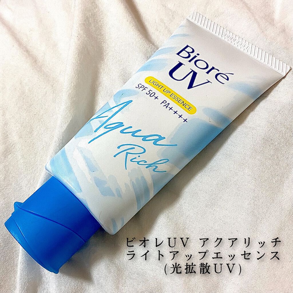 ビオレUV アクアリッチ ライトアップエッセンス/ビオレ/日焼け止めクリームを使ったクチコミ（1枚目）
