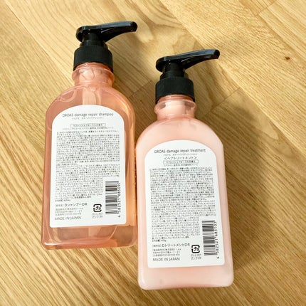 ダメージリペアシャンプー/トリートメント/DROAS/市販シャンプーを使ったクチコミ(2枚目)