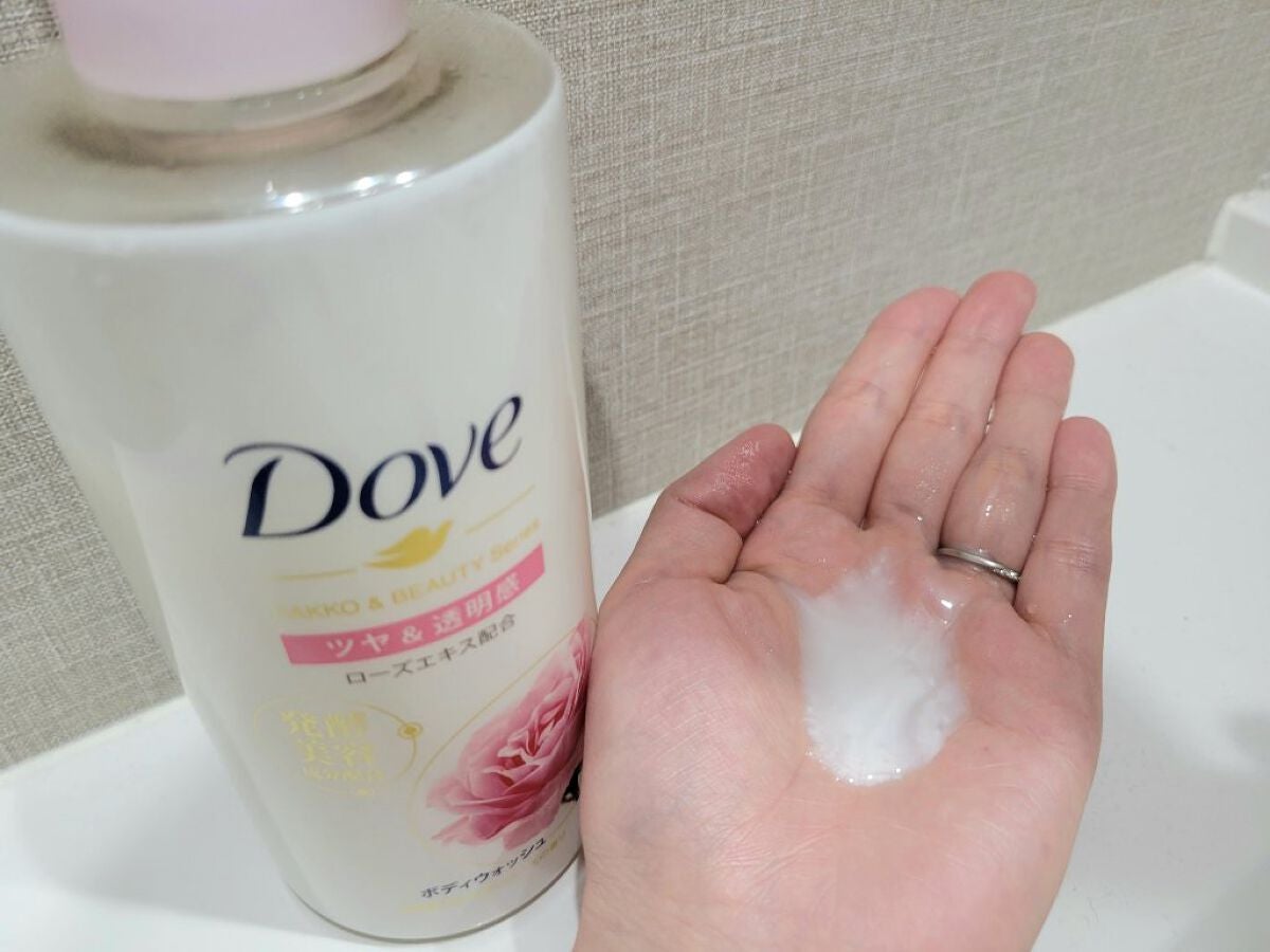 ボディウォッシュ 発酵&ビューティーシリーズ ツヤ&透明感/ダヴ/ボディソープを使ったクチコミ(2枚目)