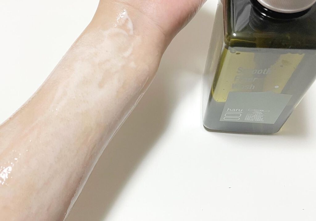 スムースファイバーウォッシュ/haru/ボディソープを使ったクチコミ（2枚目）