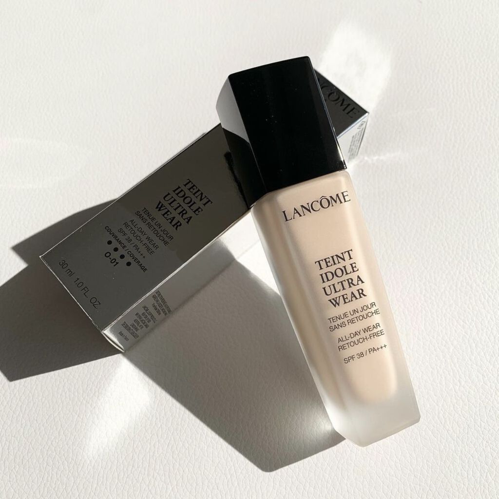 タンイドル ウルトラ ウェア リキッド/LANCOME/リキッドファンデーションを使ったクチコミ（1枚目）