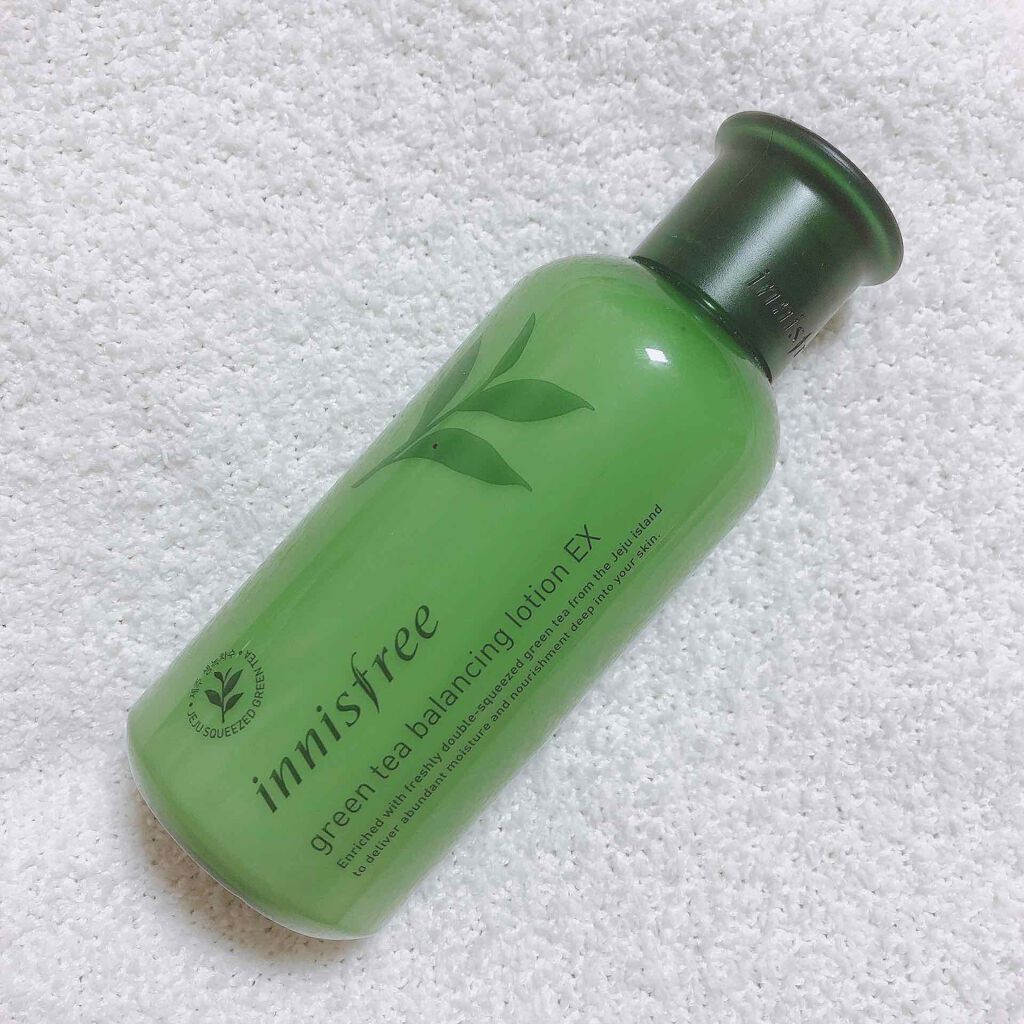 グリーンティー バランシングローション/innisfree/乳液を使ったクチコミ（1枚目）