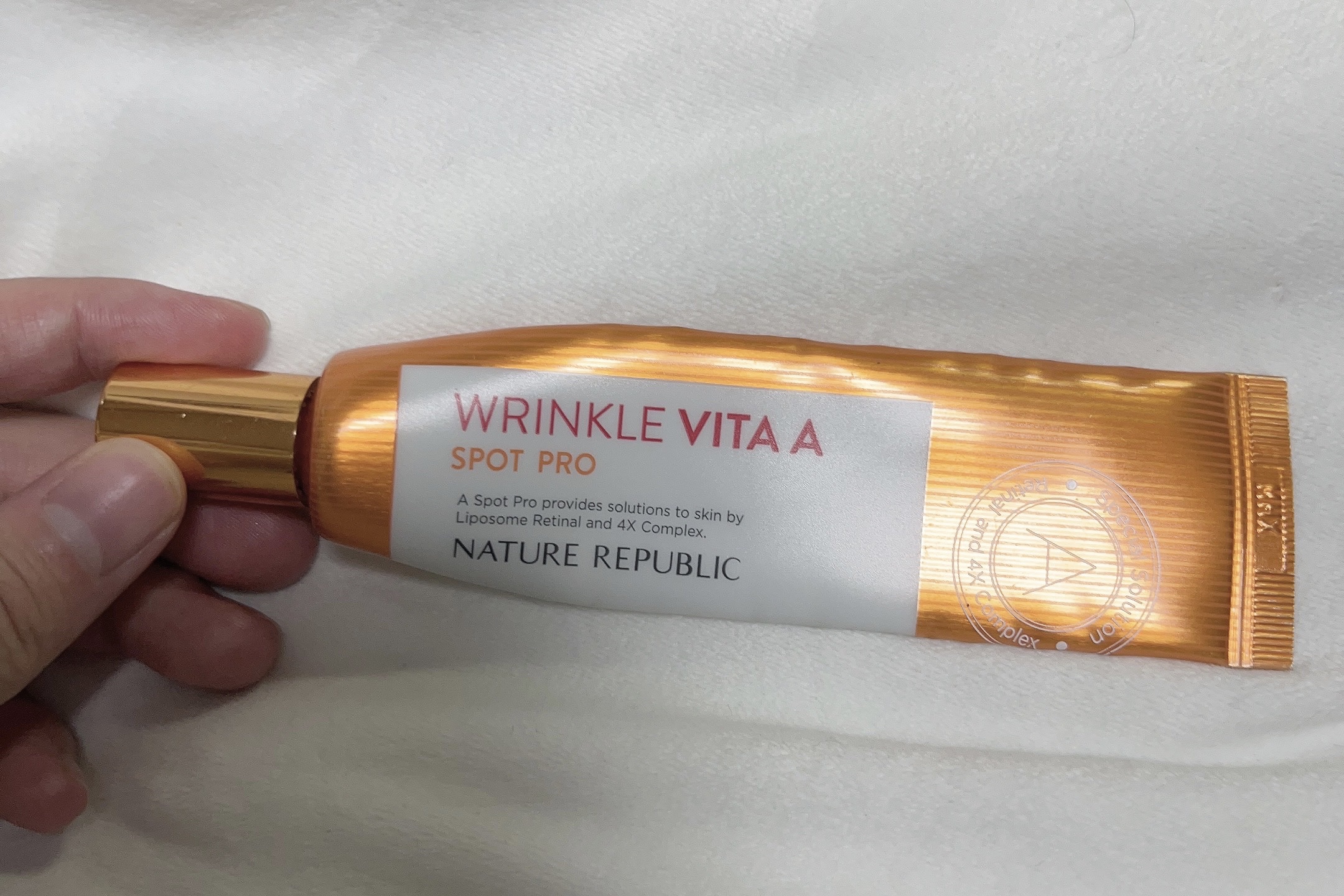 リンクルビタAスポットプロ/ネイチャーリパブリック/美容液を使ったクチコミ（2枚目）