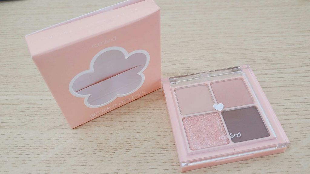 ベターザンアイズ/rom&nd/アイシャドウパレットを使ったクチコミ(1枚目)