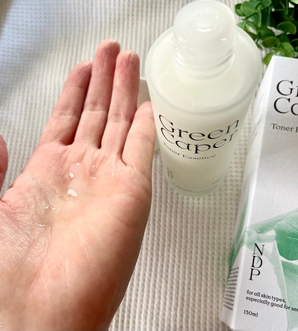 Green Caper Toner Essence/NATURAL DERMA PROJECT/化粧水を使ったクチコミ(2枚目)
