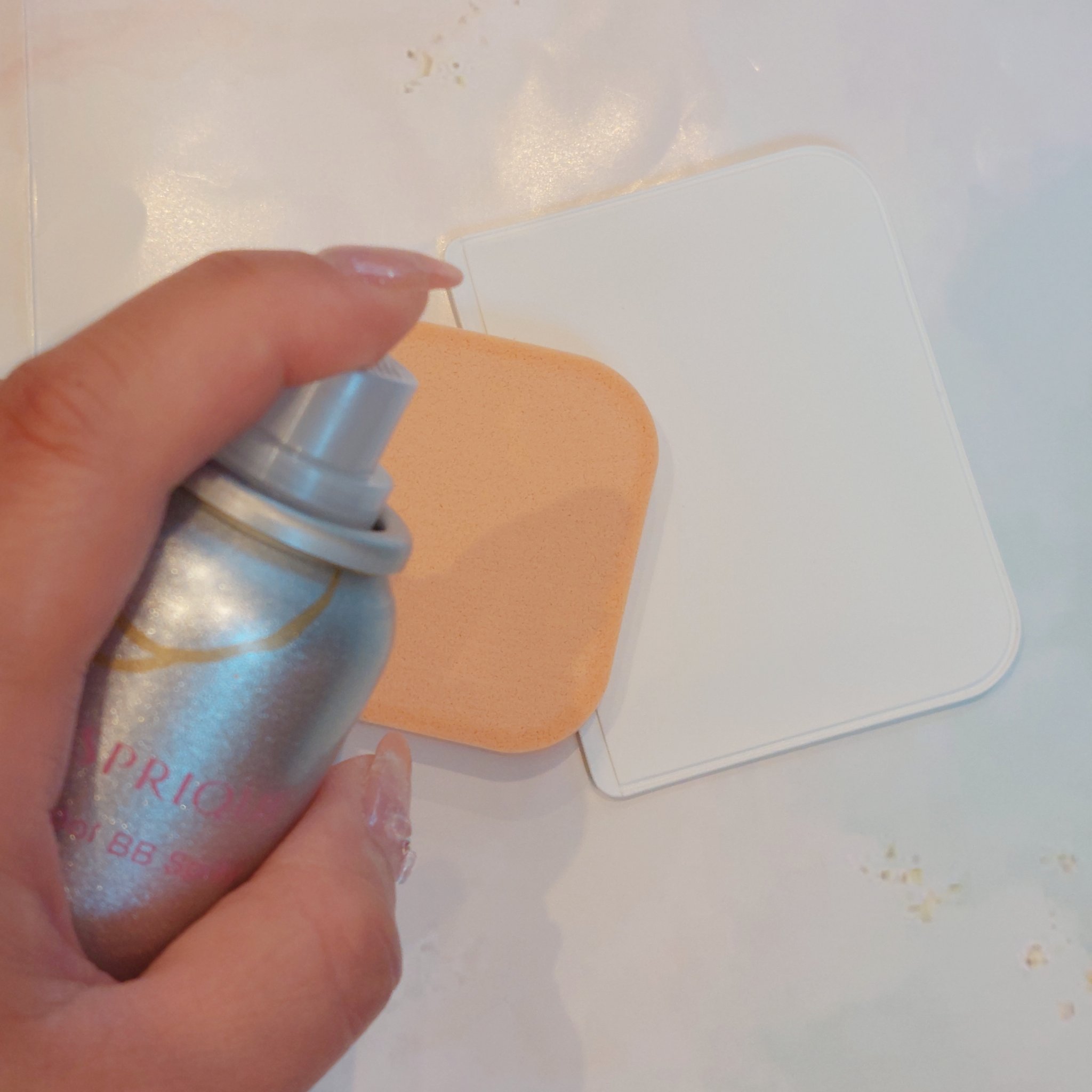 冷感タッチ BBスプレー UV 50 W/ESPRIQUE/BBクリームを使ったクチコミ（3枚目）