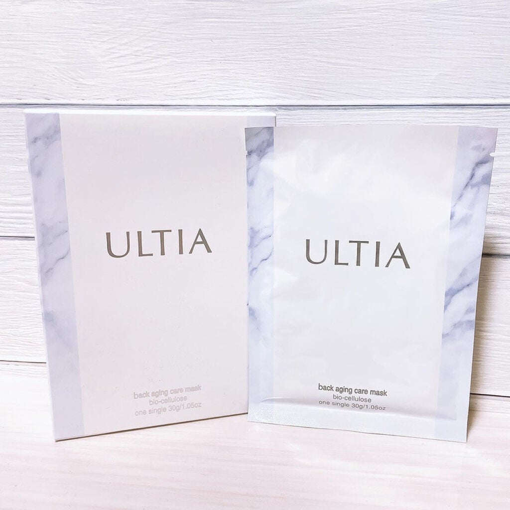 back aging care mask/ULTIA/シートマスク・パックを使ったクチコミ(1枚目)