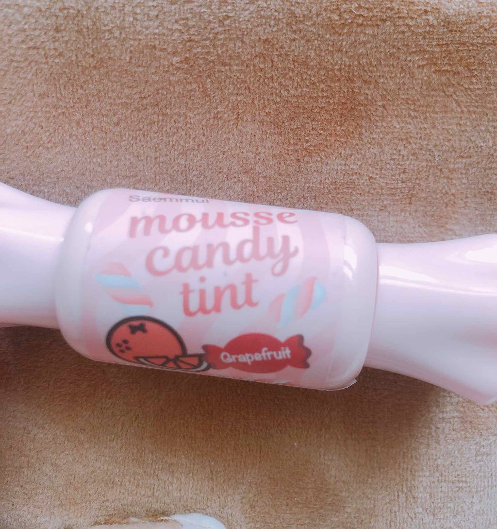 ムース キャンディー ティント/the SAEM/リップティントを使ったクチコミ（1枚目）