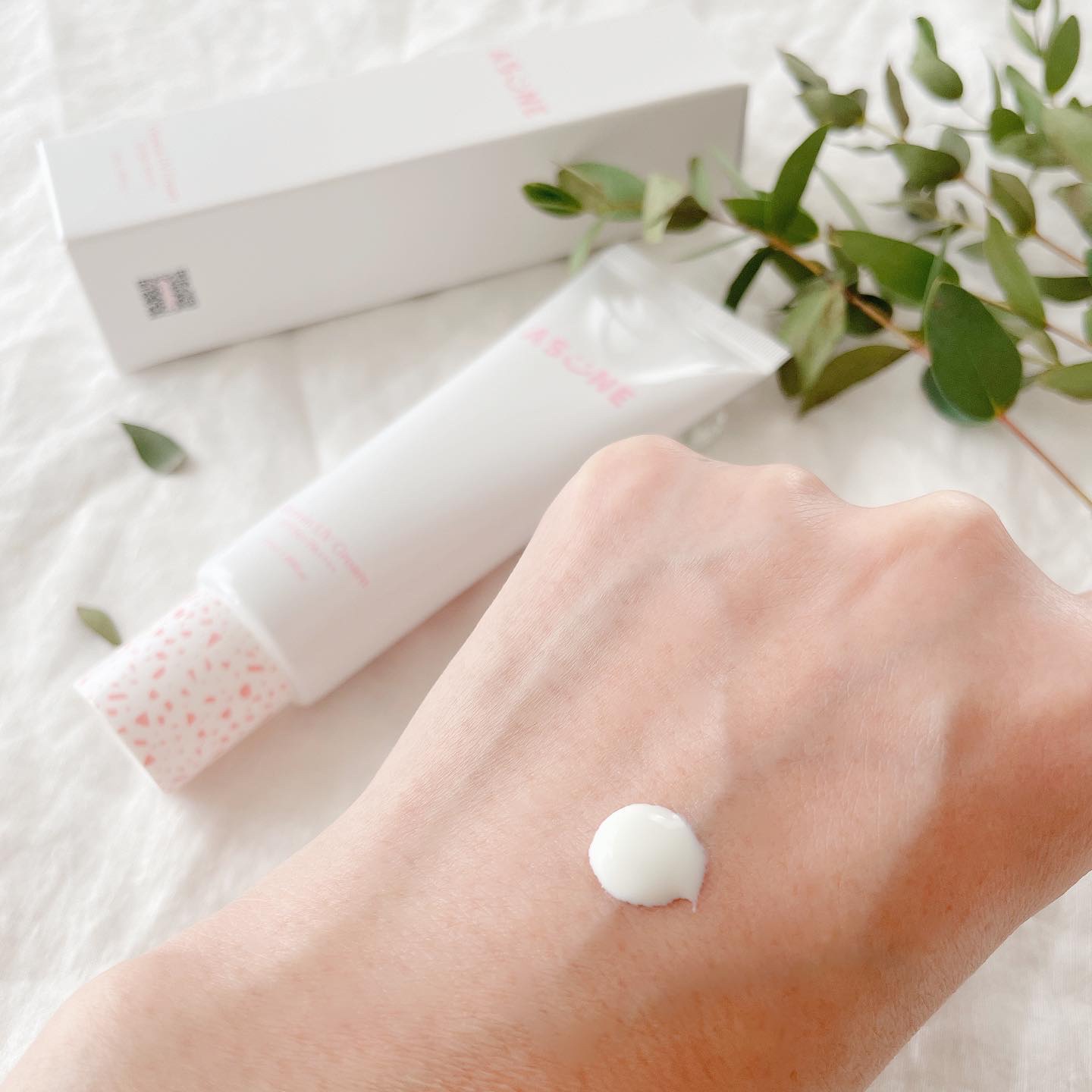 ビタミン UVクリーム/ASUNE /日焼け止めクリームを使ったクチコミ（2枚目）