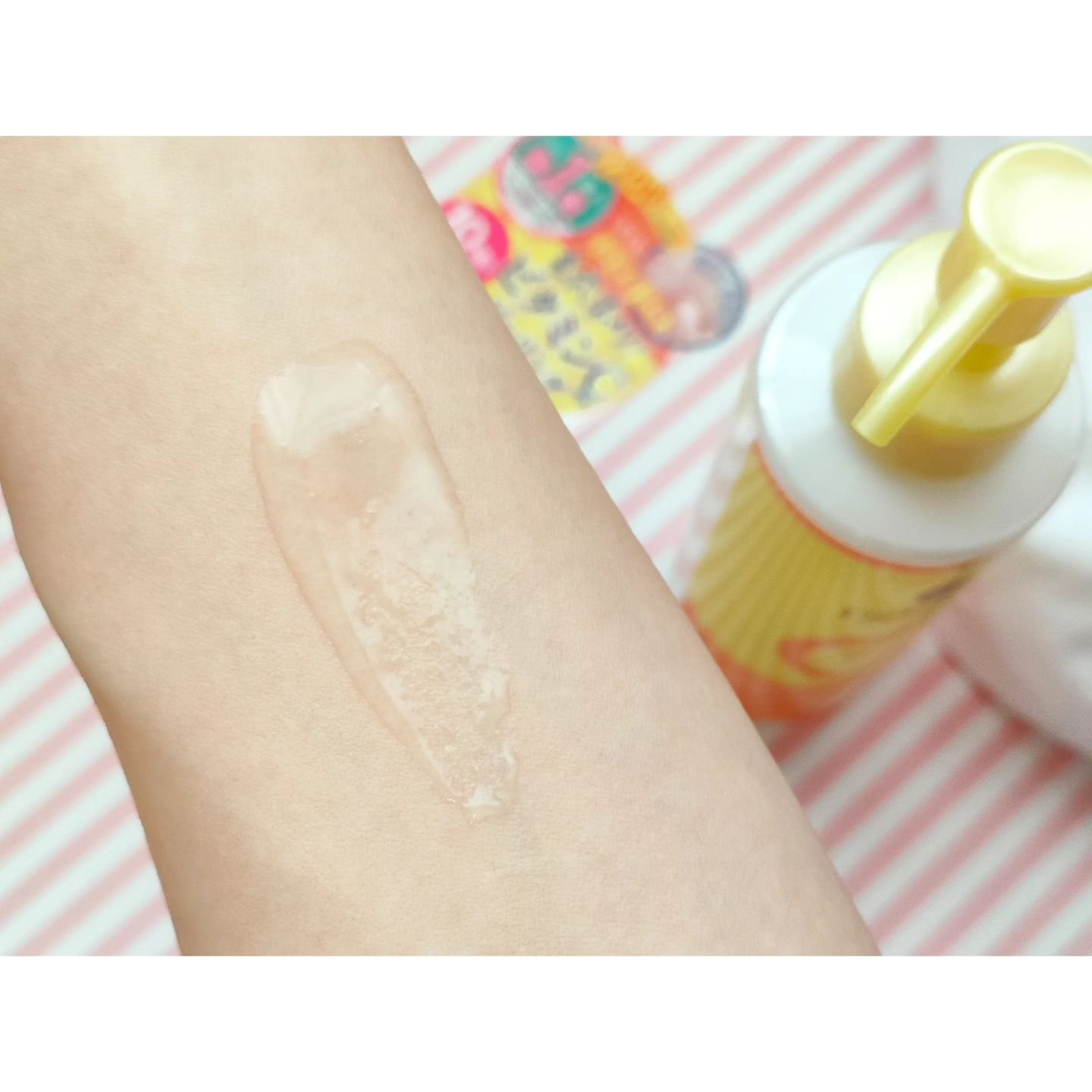 DETクリア ブライト＆ピール ピーリングジェリー＜ビタミンフルーツの香り＞/Detclear/スクラブ・ゴマージュを使ったクチコミ（3枚目）